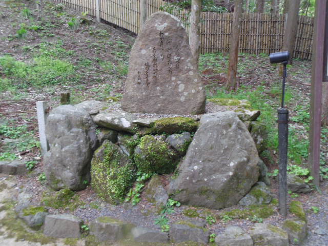 貴船神社　和泉式部の石碑