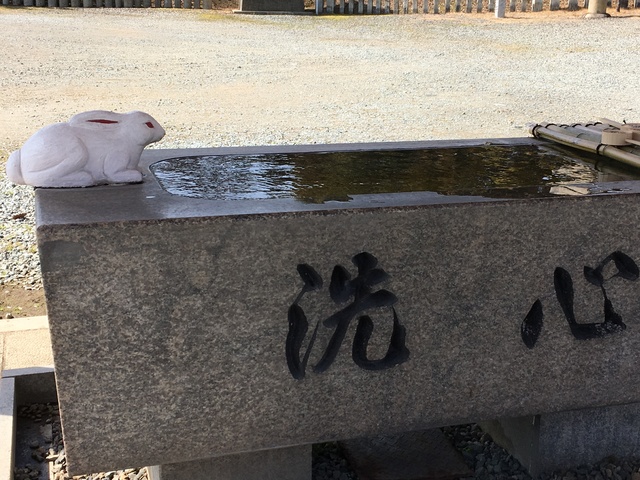 神戸神社の手水舎